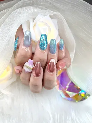 ネイル 多賀城 パラジェルのネイルデザイン