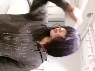 カラー 艶⭐︎暗髪 rinkoのヘアスタイル