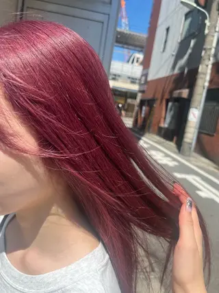 カラー 安達 葵のヘアスタイル