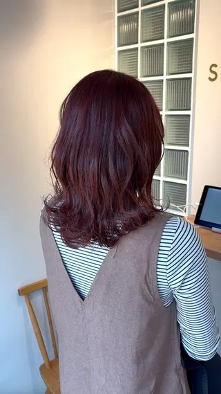 ミディアム カラー SALOWIN調布店所属・渡辺 健太郎のヘアスタイル