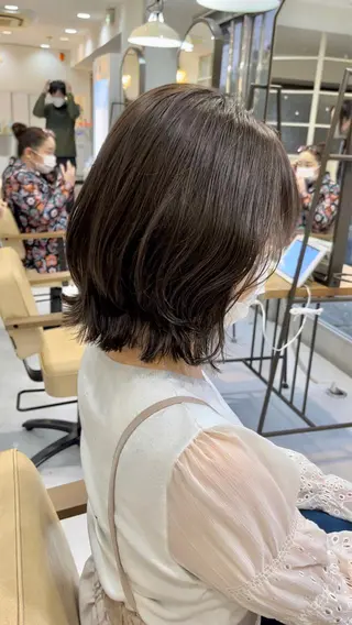 ミディアム メンズバレイヤージュ 斉藤春のヘアスタイル