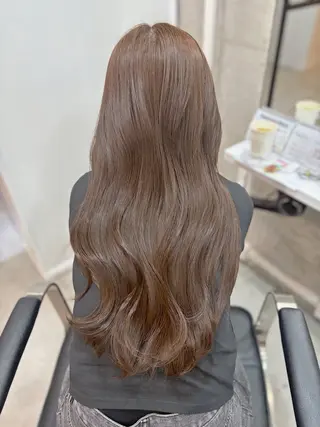 ロング カラー 池田 華怜のヘアスタイル