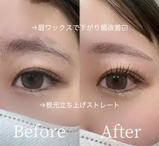 マツエク・マツパ GO TODAY 渋谷Lit店所属・渋谷まつげパーマ/ 眉︱TOKUKOのマツエク・マツパデザイン