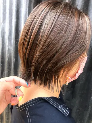 ショート YAP！HAIR所属・YAP！HAIR トコツメアヤノのヘアスタイル
