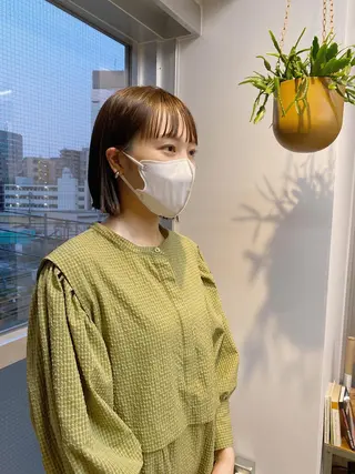 ショート ノグチ ユウキ/ボブのヘアスタイル