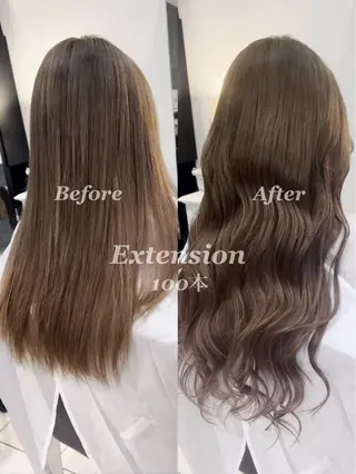 ロング カラー 透明感カラー/ 藤原リックのヘアスタイル