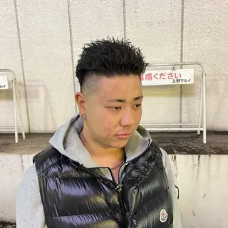 パーマ メンズ STUG’S 上野御徒町/前田桃果のヘアスタイル