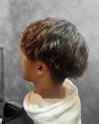 パーマ メンズ メンズサロンBOLT浜口店所属・高村 吉斗のヘアスタイル