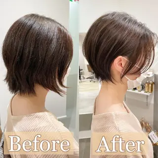 ショート TLUUS所属・髪質改善:クロスパー マ特化型⭐中西雄大✂のヘアスタイル