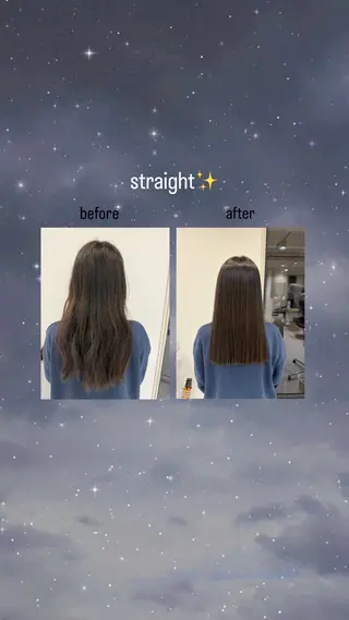 ロング ワダ モエナのヘアスタイル