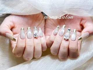 ネイル Mona【パラジェル ・長さ出し専門店】のネイルデザイン