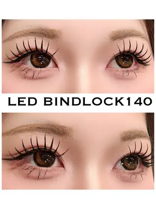 マツエク・マツパ シュガーレイ所属・バインドロック🦋 アンドヘルシーのマツエク・マツパデザイン