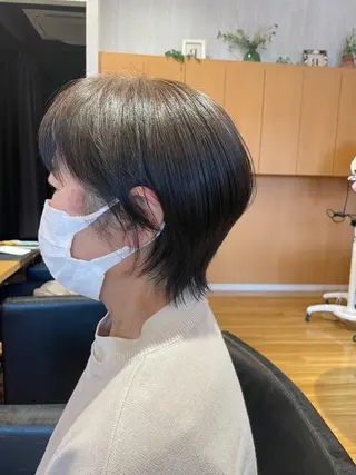 ショート WE RULE 札幌店 【ウィールール 札幌店】所属・✨️大人ショート 髙橋朋花のヘアスタイル