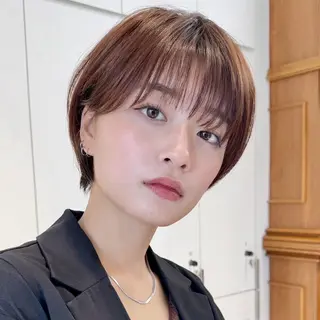 ショート カラー 原宿ショート/ボブ/ パーマ🪷Akinaのヘアスタイル