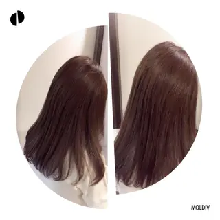 セミロング ✨縮毛矯正✨髪質改善 ナカシマ ユミのヘアスタイル