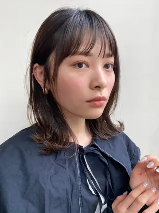 ミディアム itsuki レディース練習のヘアスタイル