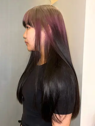 ロング カラー lot所属・大阪/心斎橋 lot mikuのヘアスタイル