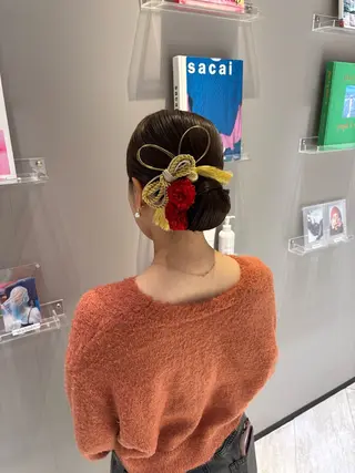 ヘアアレンジ 誰もが憧れる艶髪✨ /アレンジヘア🎀のヘアスタイル