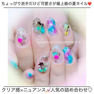 ネイル ネイル/耳つぼ /新ホワイトニングのネイルデザイン