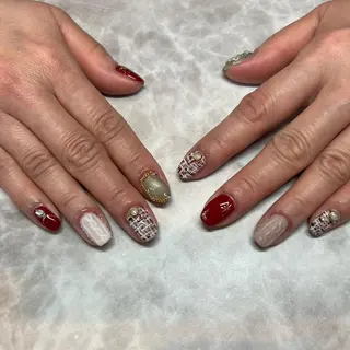 ネイル NAIL Salon IP所属・長谷川 奈緒美のネイルデザイン