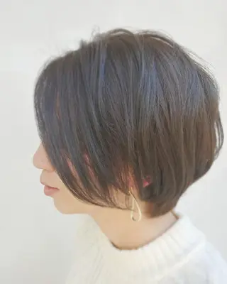 ショート カラー パーマ ヘアアレンジ ペスカ豊崎店　沖縄所属・ショート指名No.1 店長　清水のヘアスタイル