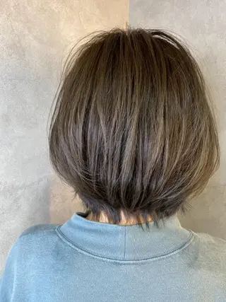 ショート カラー RIENS♡xrea 山本優舞のヘアスタイル