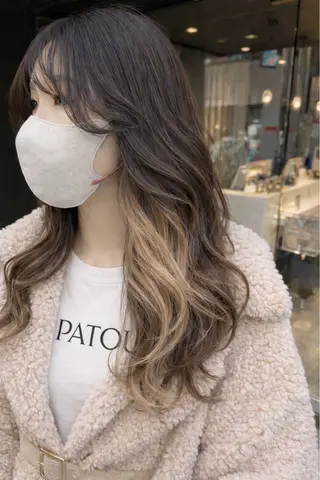 カラー 透明感のある艶髪なら 矢場町駅4番出口すぐのヘアスタイル