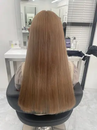 ロング 大人上品🤍透明感 ベージュ🤍REOのヘアスタイル