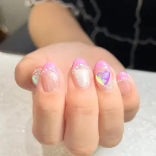 ネイル Mizuliネイル 眉毛メイクのサロンのネイルデザイン