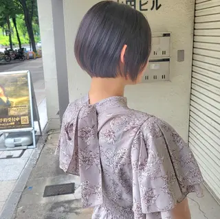 ショート mulum hairdressing所属・代表/淀屋/髪質改善 ダメージレスカラー✨のヘアスタイル