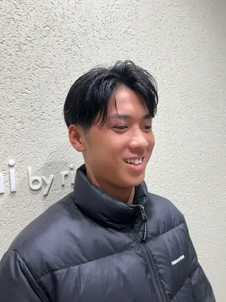 パーマ メンズ tomu/天神大名/ 透明感カラー🐴のヘアスタイル