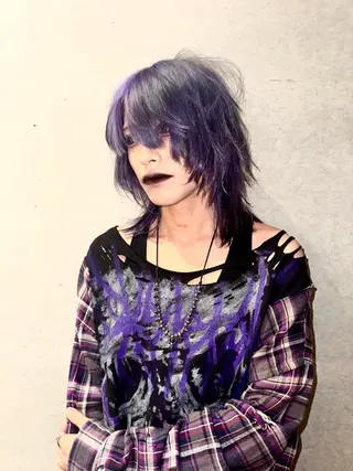 カラー メンズ デザインカラー⭐︎★ 🐆hyo🐆のヘアスタイル