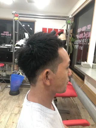 ショート メンズ 水谷 寛太のヘアスタイル