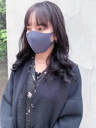 セミロング カラー ヘアアレンジ yuka .のヘアスタイル