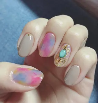 ネイル 🌼大西洋子 laughl🌼のネイルデザイン