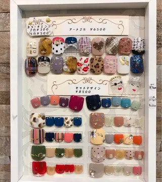 ネイル センター南 eclatのネイルデザイン