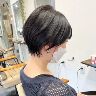 ショート カラー 【髪質再整&黄砂除去 カラー】⚜️ぐっちのヘアスタイル