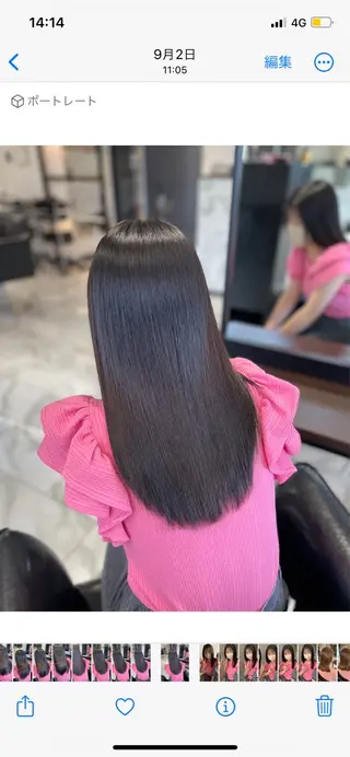 ロング レビジュヘア 京都/桂のヘアスタイル