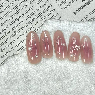 ネイル ⭐︎休業中の練習⭐︎ JNA認定講師髙橋のネイルデザイン