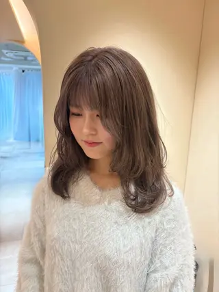 ロング カラー 風香🪼レイヤー /透明感カラーのヘアスタイル