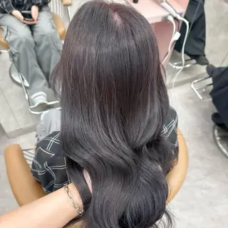 ロング 縮毛矯正/韓国ヘア /レイヤー🎀ミズキのヘアスタイル