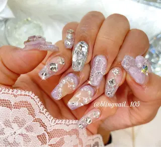 ネイル 23時まで❤︎韓国、 ワンホンネイルのネイルデザイン