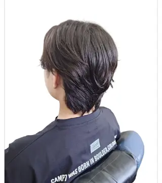 ミディアム ヘアーサロンカズミ所属・たけと/フェード モデル募集中のヘアスタイル