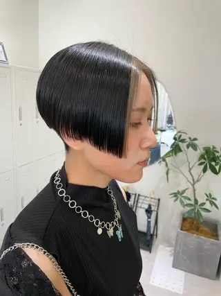 ショート Tink　天神店所属・今村賢治/メンズ/ レイヤー✨艶カラーのヘアスタイル