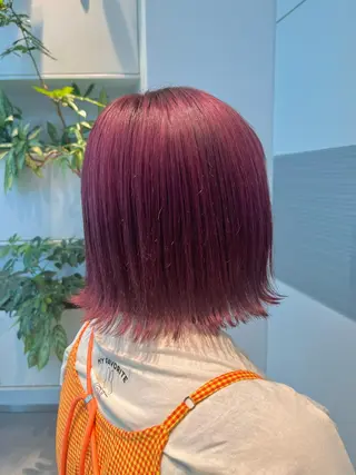 ショート カラー くさかみさき🌼暖色 /耳つぼ/オタク🌼のヘアスタイル