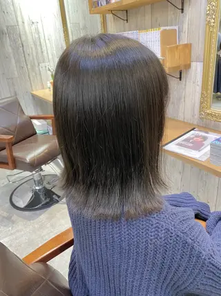 ミディアム 【縮毛矯正特化】 kyokaのヘアスタイル