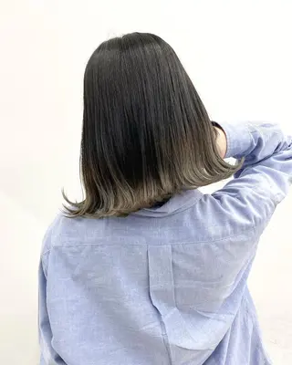 ミディアム カラー ヘアアレンジ 【公式】amble luxe池袋東口🩷のヘアスタイル