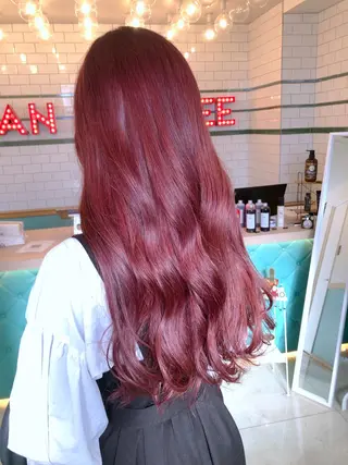 ロング カラー ☕️ベージュカラー 内藤光哉☕️のヘアスタイル