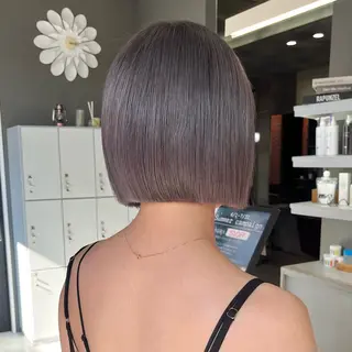 ミディアム カラー sato mizukiのヘアスタイル