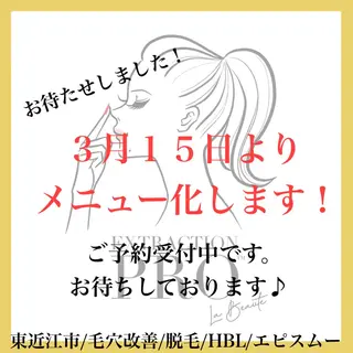 epismoo 脱毛/HBL/毛穴の眉毛・アイブロウイメージ